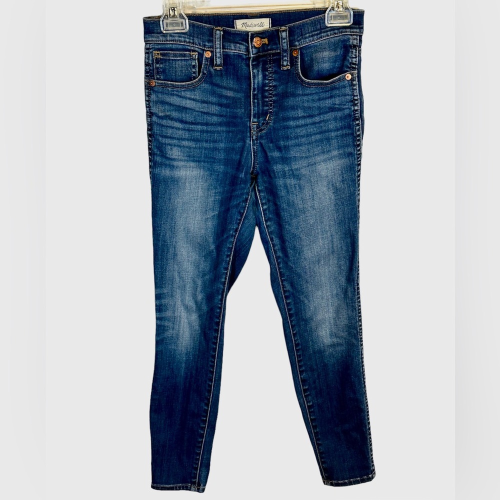 Madewell Medium Wash 10” High-Rise Skinny Denim Jeans Size 26S